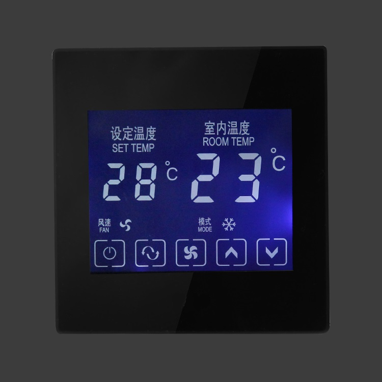 2021 Nuovo design Interruttore del condizionatore d'aria con touch screen ZS107-M80