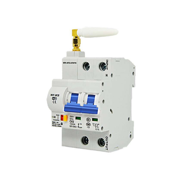 Interruttore automatico MCB WiFi con telecomando