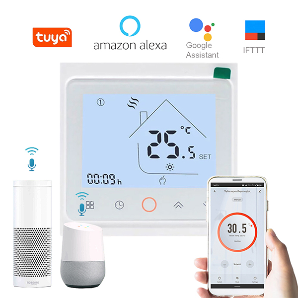 Regolatore di temperatura digitale con interruttore WiFi per acqua